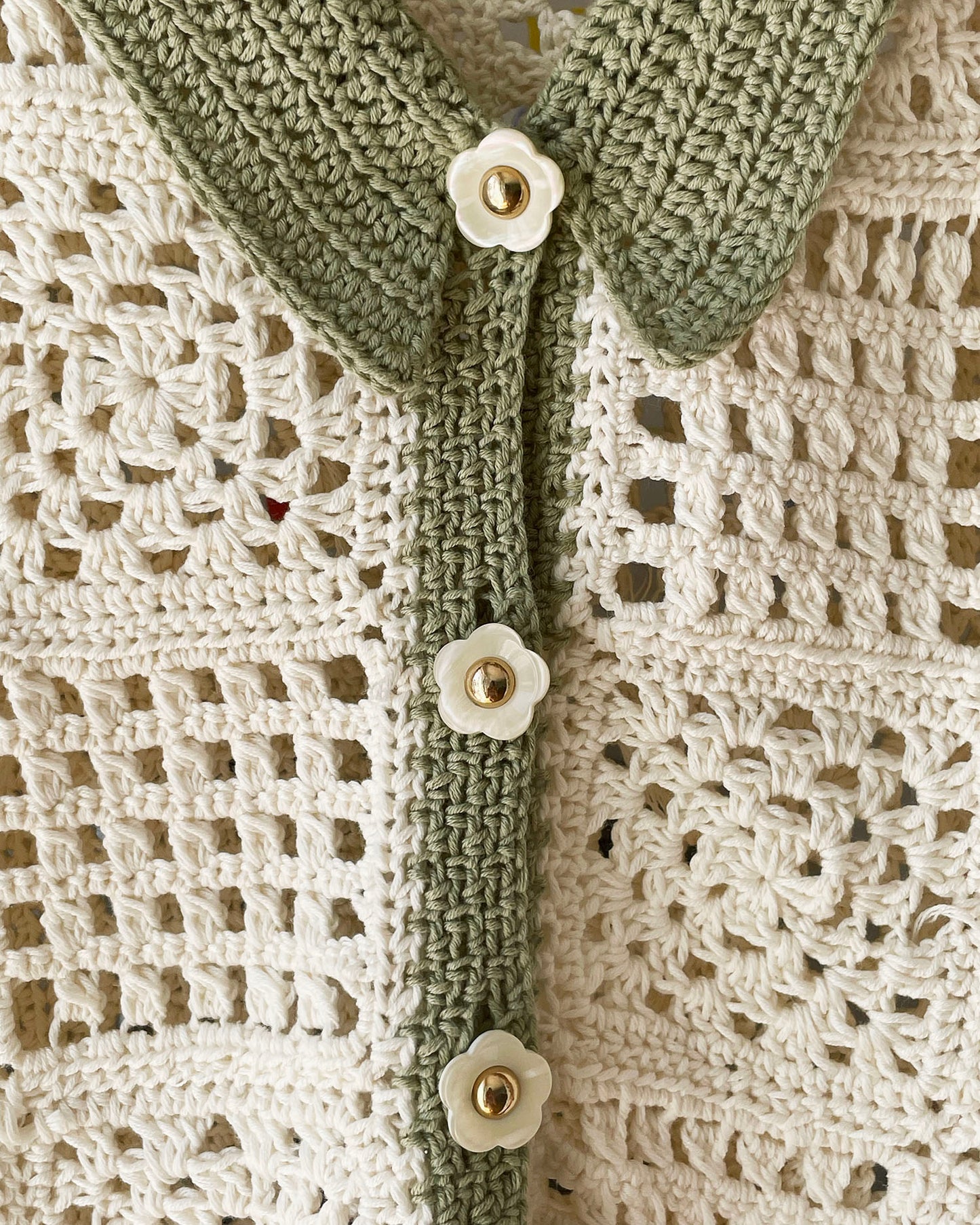 Milk Tea Button-Up