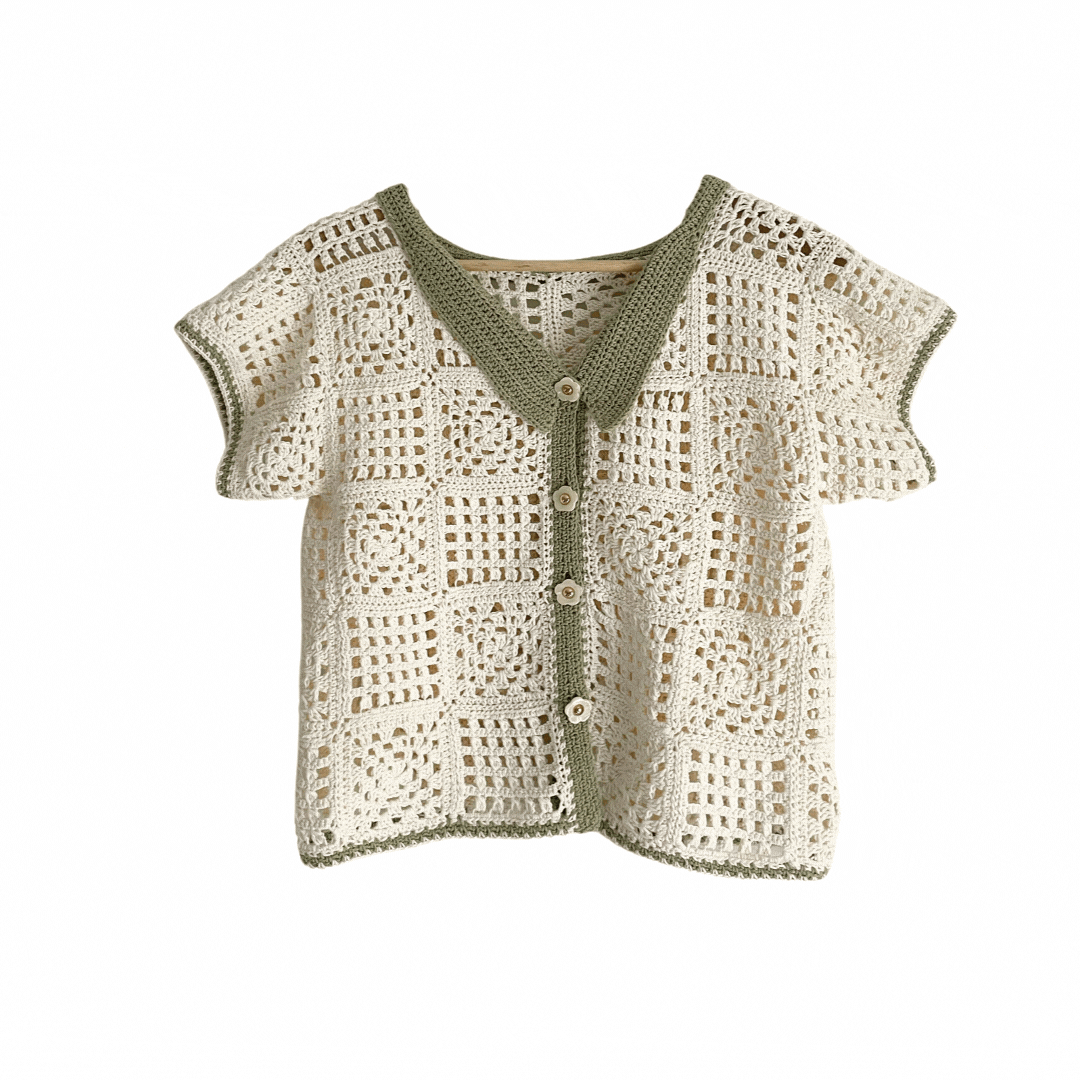 Milk Tea Button-Up